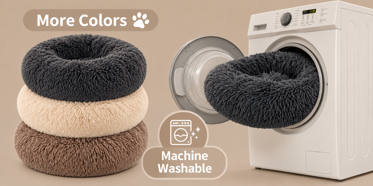 Calming dog bed